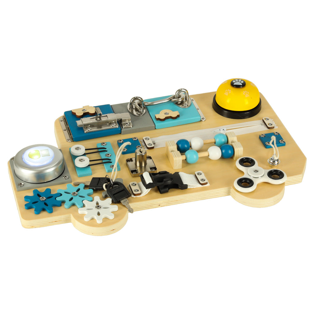 Senzorická manipulační tabule LULILO BUSO – Autobus