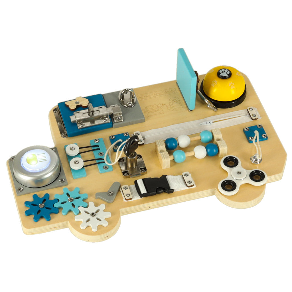 Senzorická manipulační tabule LULILO BUSO – Autobus