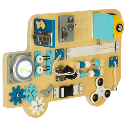 Senzorická manipulační tabule LULILO BUSO – Autobus