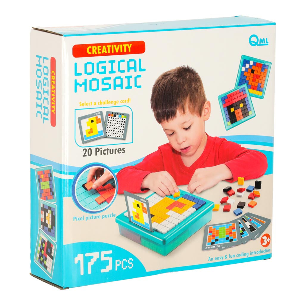 Kreativní logická mozaiková skládanka (175 dílků)