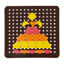 Kreativní logická mozaiková skládanka – geometrické tvary (170 dílů)