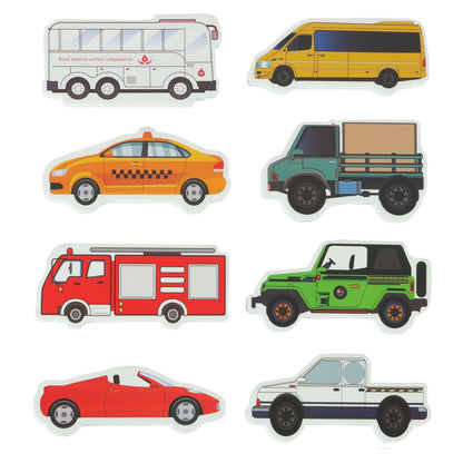 Vodní pěnová puzzle do vany – Ulice a autíčka (23 dílů)