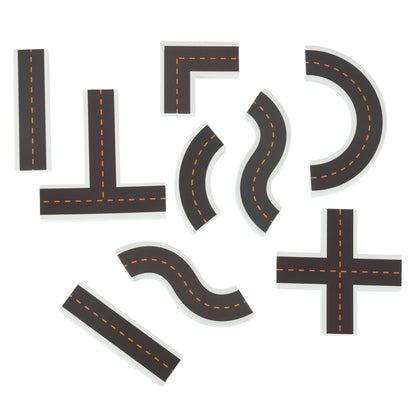 Vodní pěnová puzzle do vany – Ulice a autíčka (23 dílů)