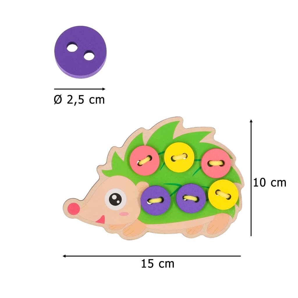 Vzdělávací sada na učení přišívání knoflíků