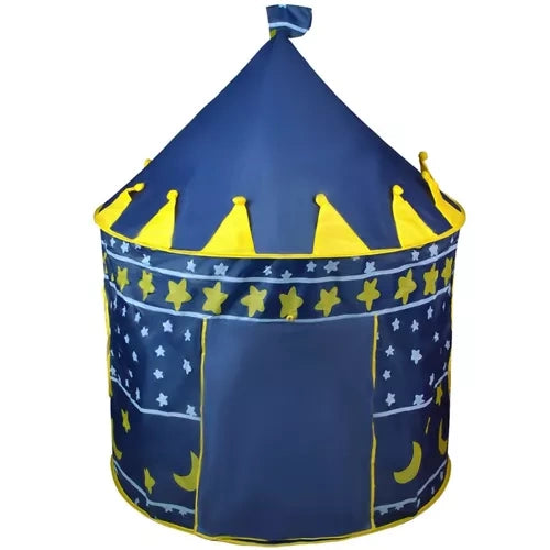 Modrý dětský stan