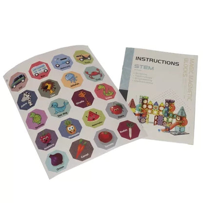 Magnetické bloky - dráha 77 kusů