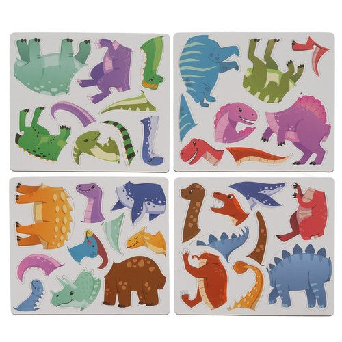 Magnetické puzzle - dinosauři
