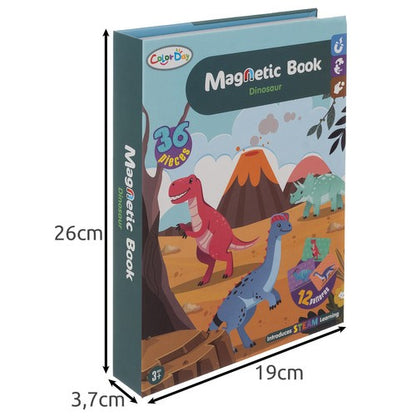Magnetické puzzle - dinosauři